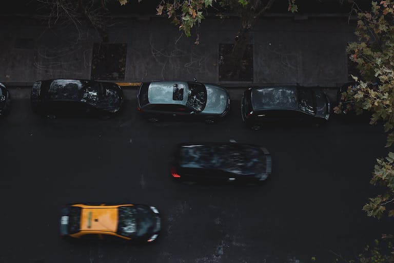 Cars parked in Palermo