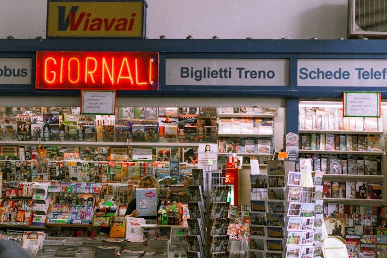 Store in Pisa, Italy