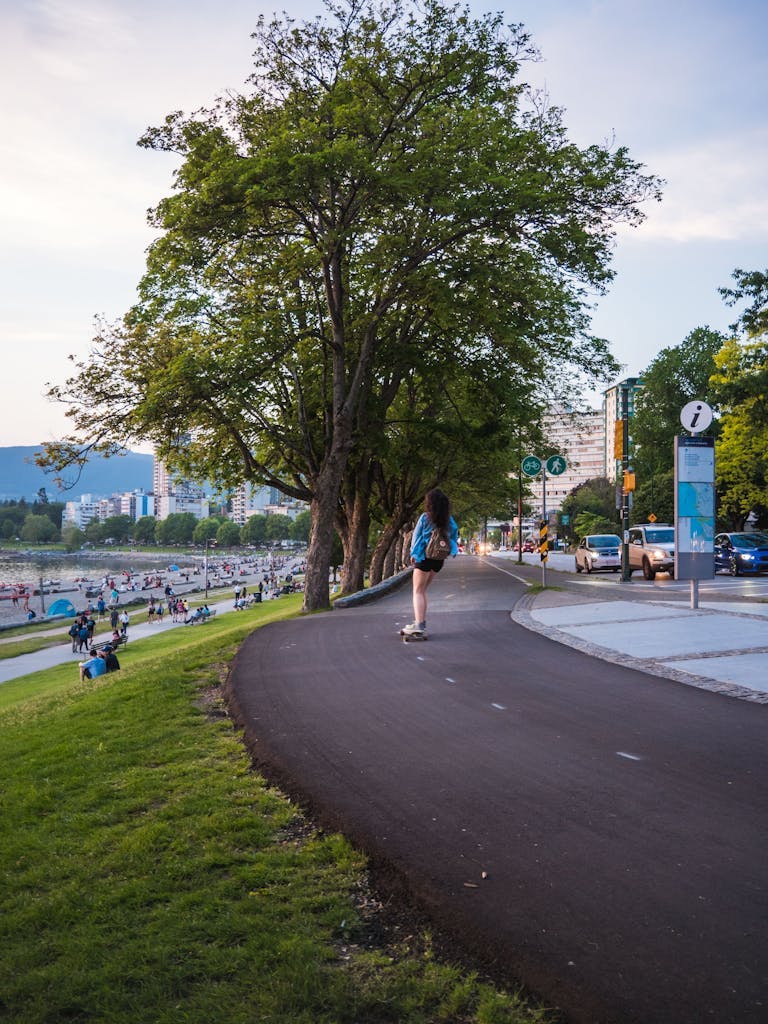 Vancouver Seawall to Stanley Park