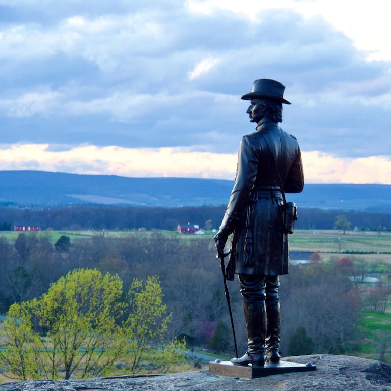 Weekend trips from Philly to Gettysburg