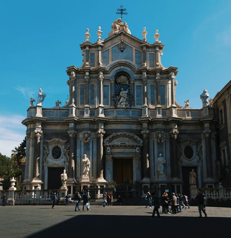 Church in Catania, Sicily