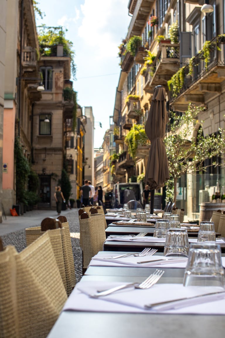 Milan's best romantic restaurants