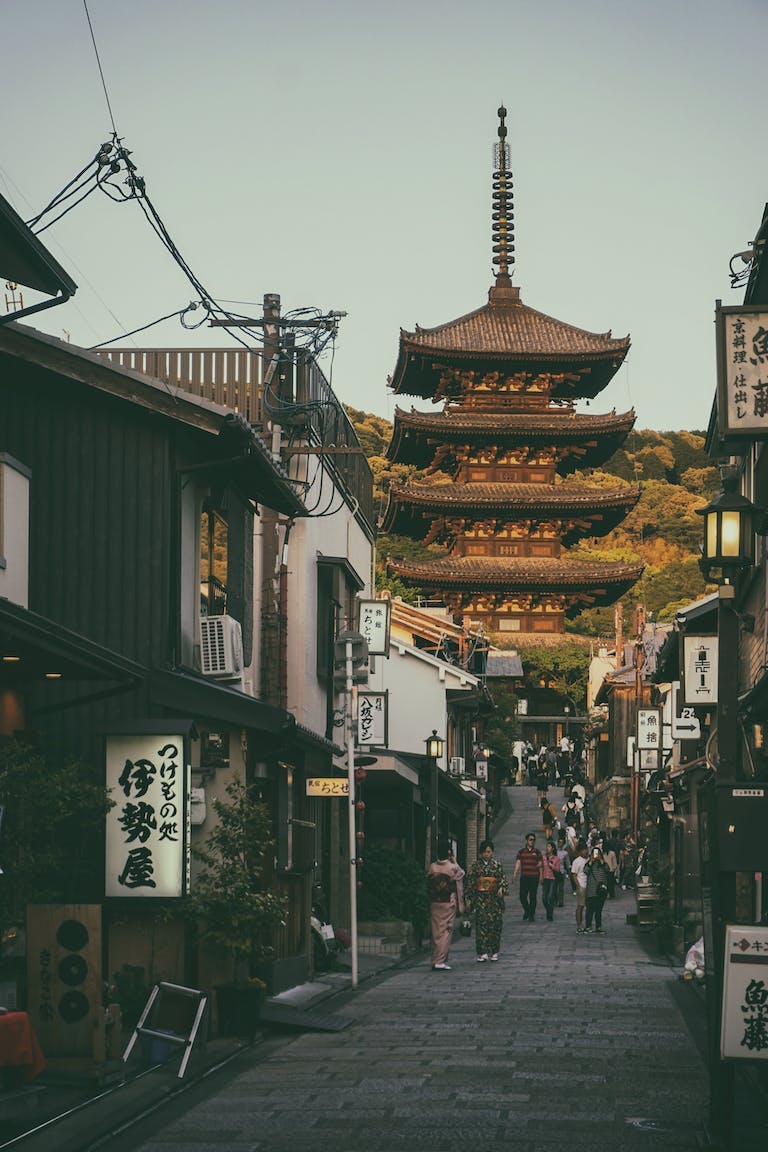 Pagoda in Kyoto, Japan