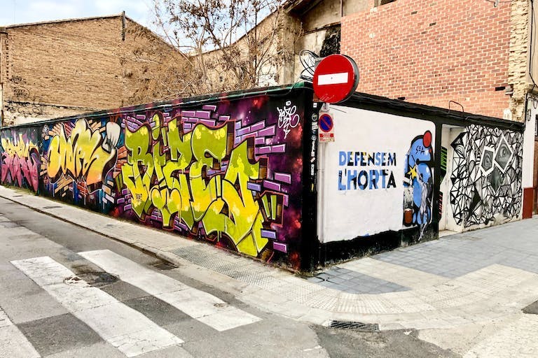 Street art in Valencia, Spain