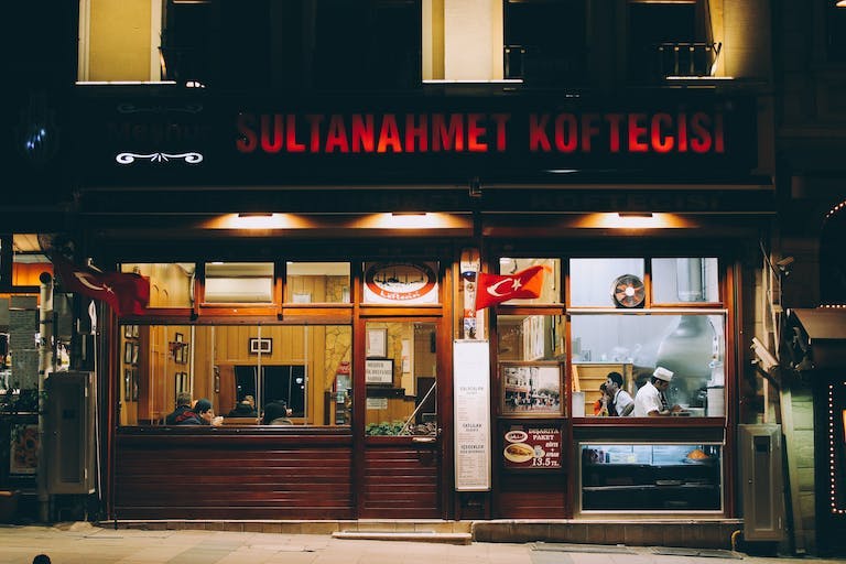 Coffee shops for work in Istanbul