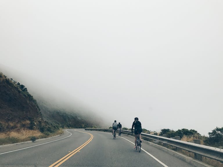 Biking in California