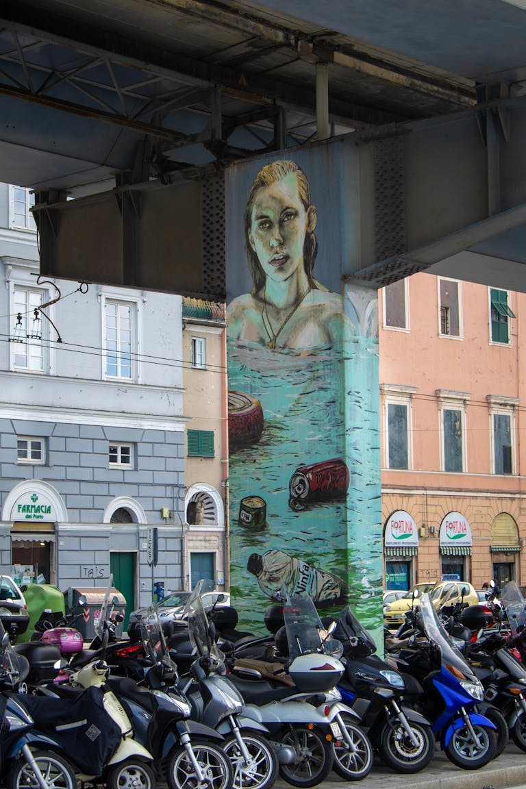 Street art in Genoa