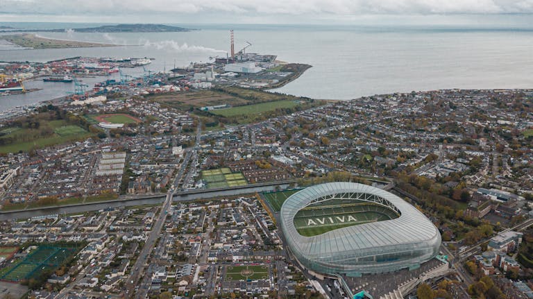 Sports Stadium in Dublin, Ireland