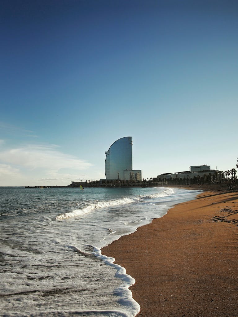 Spiaggia di Barcellona.