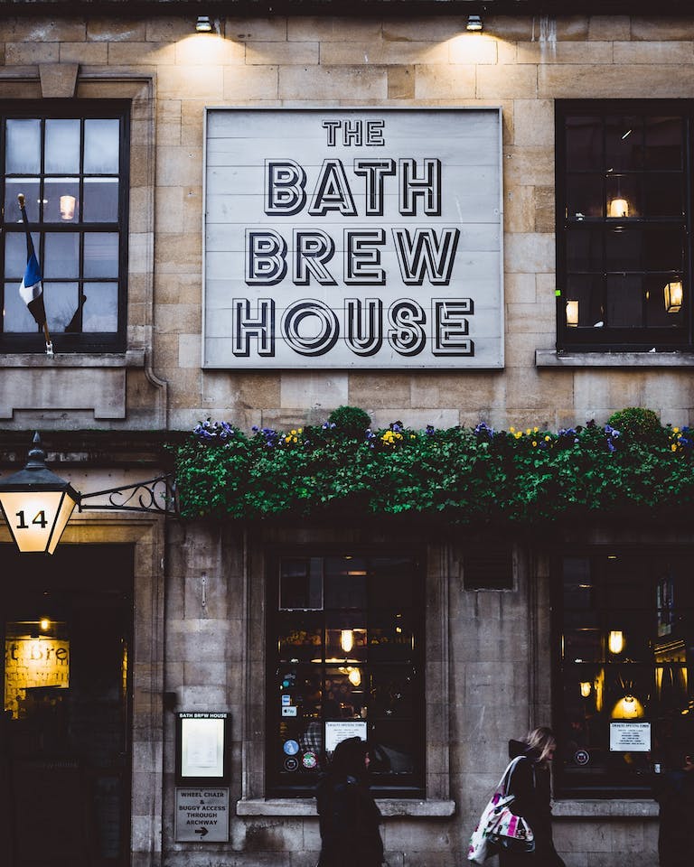 Pubs in Bath, UK