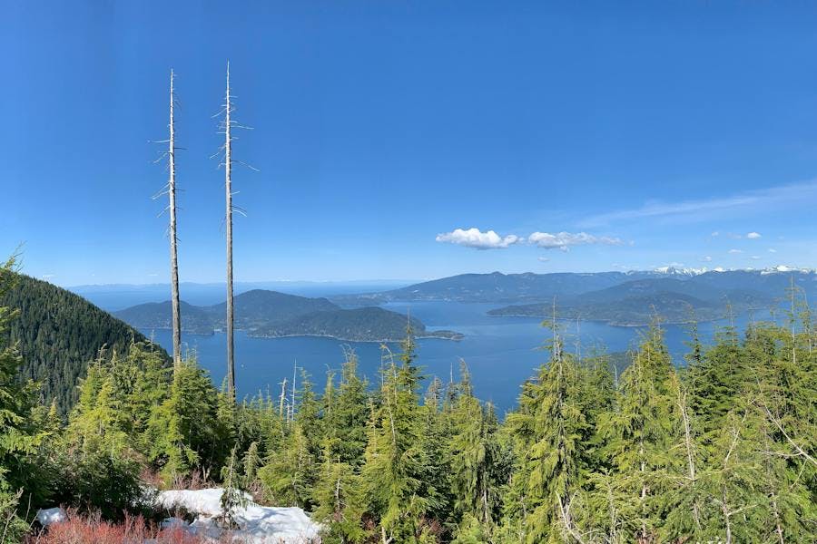 Summit view from Vancouver Mountain