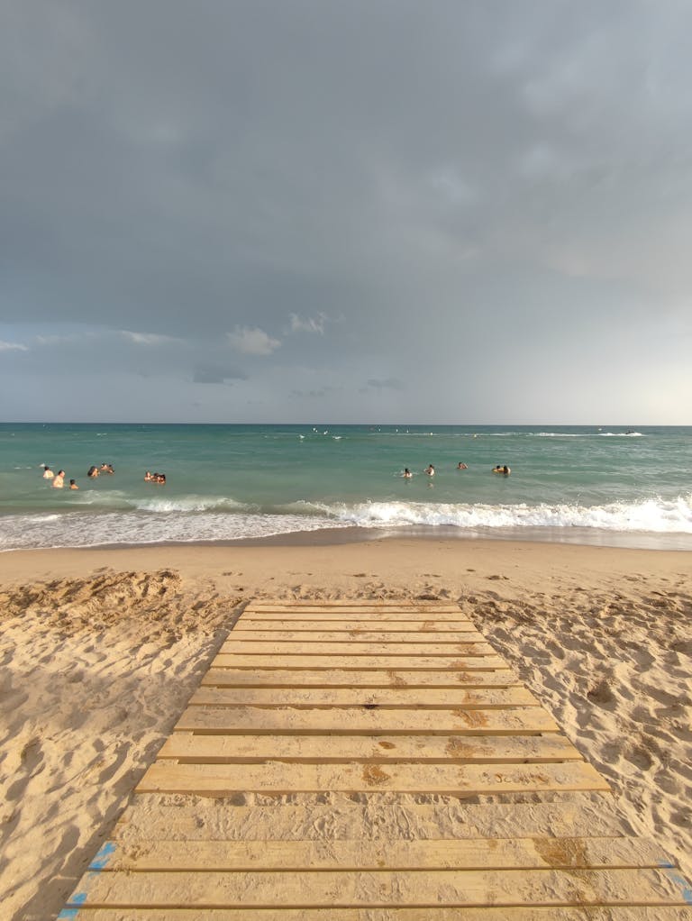 Castelldefels Beach near Barcelona
