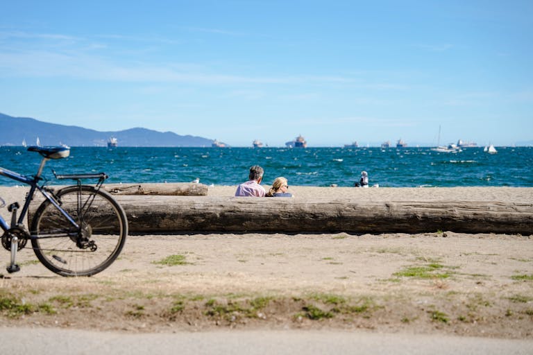 English Bay Beach in the West End