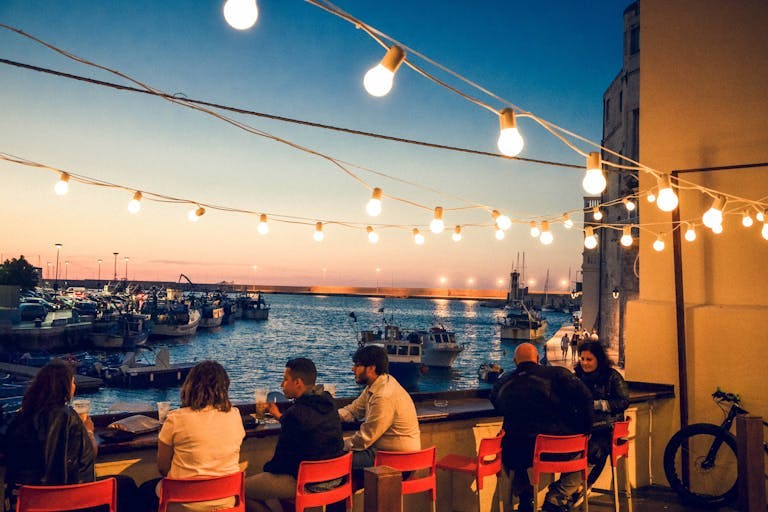 Street food with a view in Bari