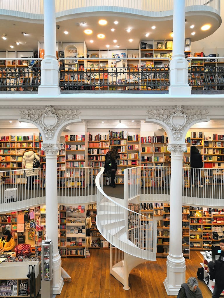 Bookstore in Bucharest, Romania