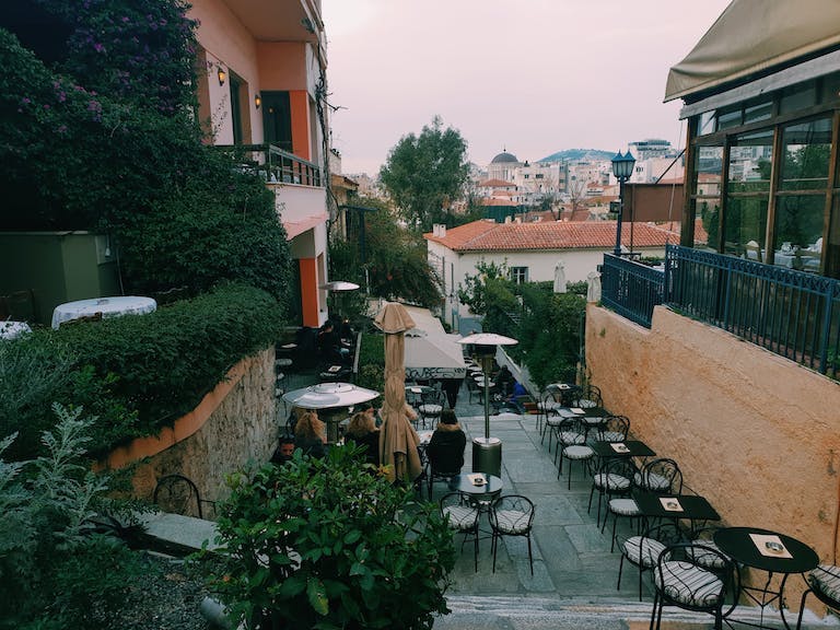 Romantic dining options in Athens