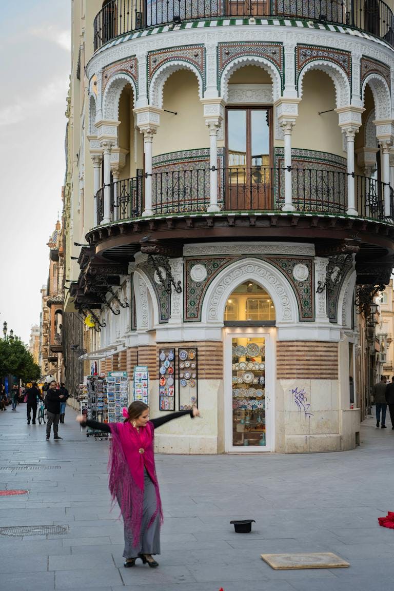 Shopping in Seville, Spain