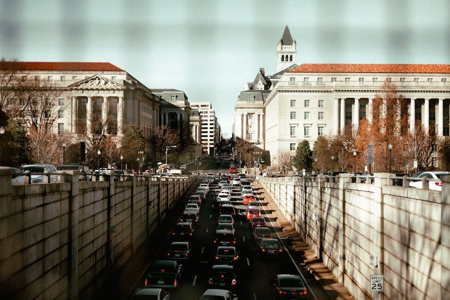 Traffic in Washington DC