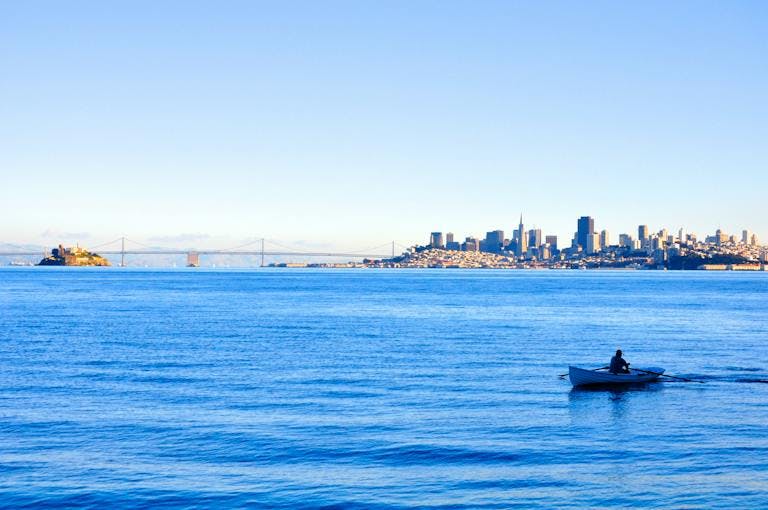 Boat in San Francisco Bay