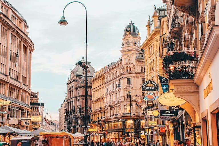 street view in Vienna