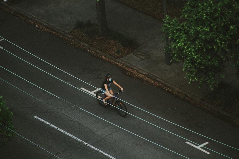 Brisbane cyclist