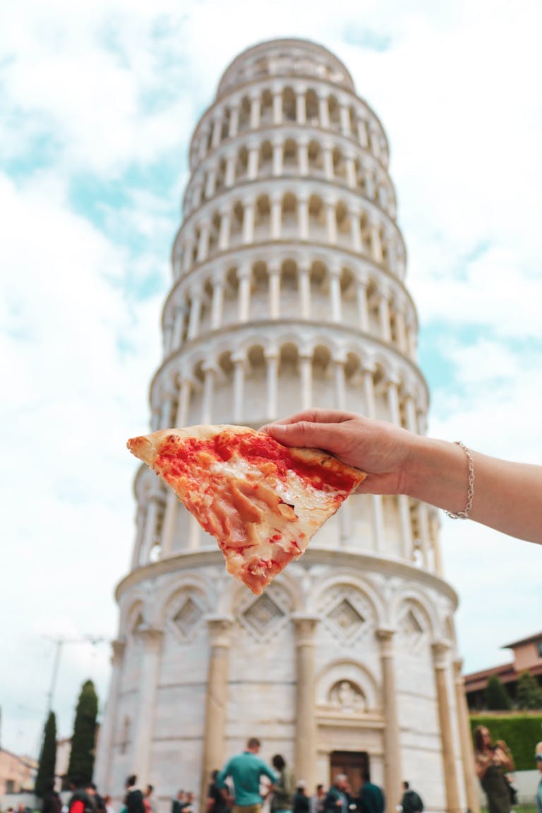 Food to try near the Leaning Tower of Pisa