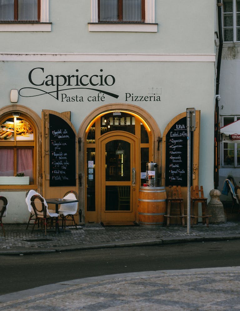 Prague's most romantic restaurants