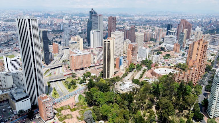 Downtown Bogotá, Colombia