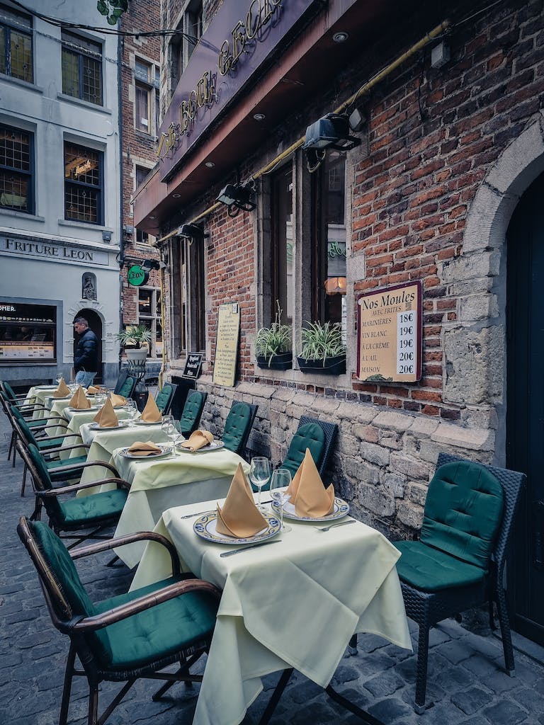 Romantic dining options in Brussels