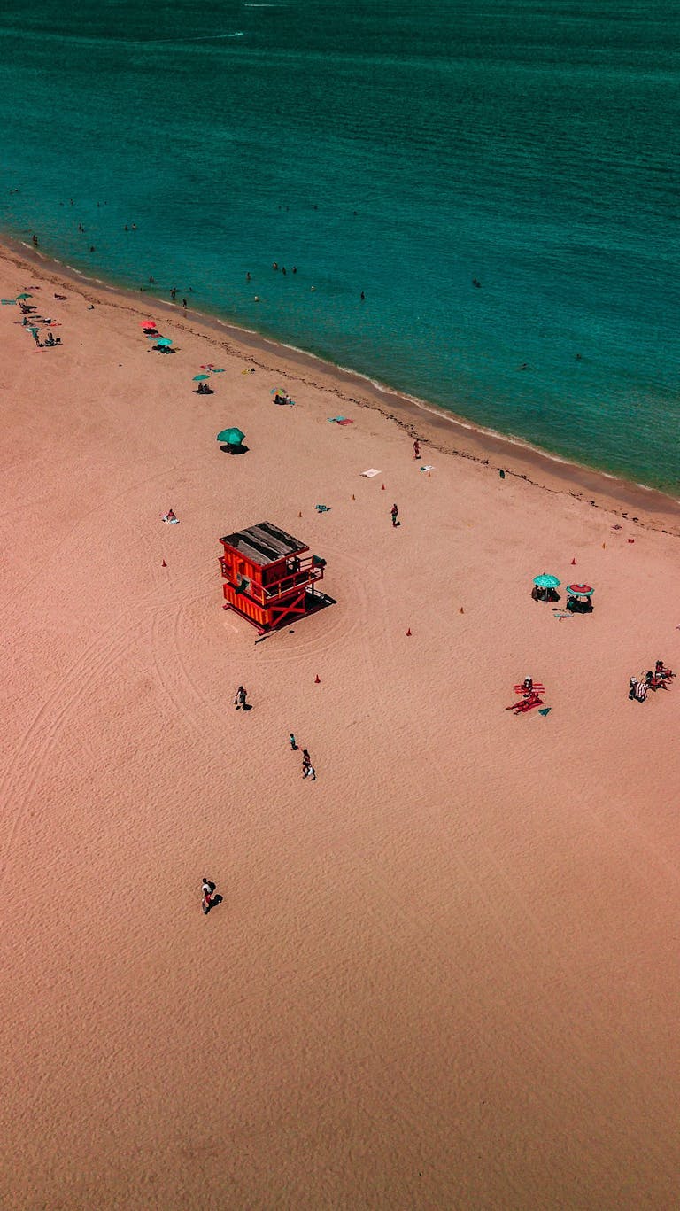Beach in Miami, Florida