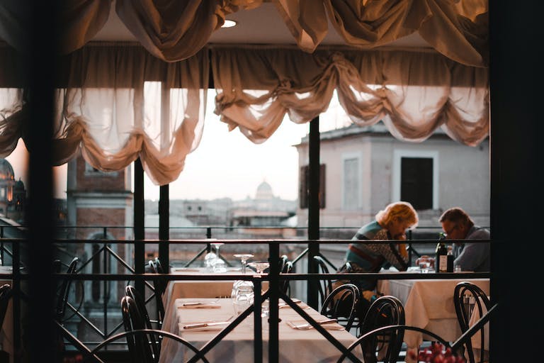 Rome's most romantic restaurants