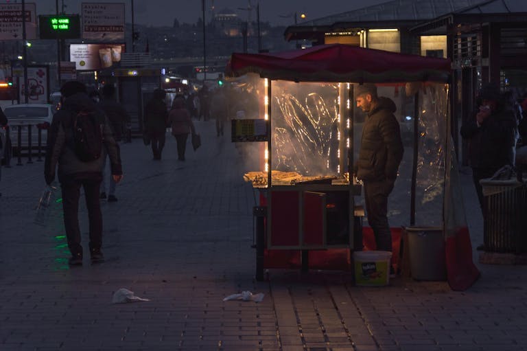 Street food in Istanbul