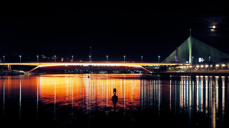 Bridge in Belgrade, Serbia