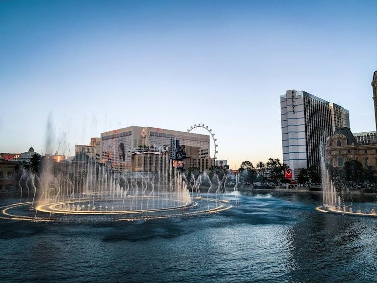 The Bellagio Fountain, Las Vegas