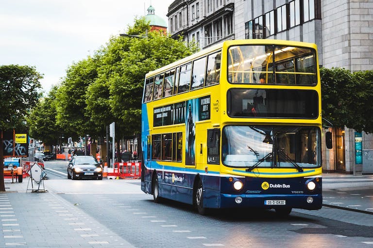 Bus in Dublin