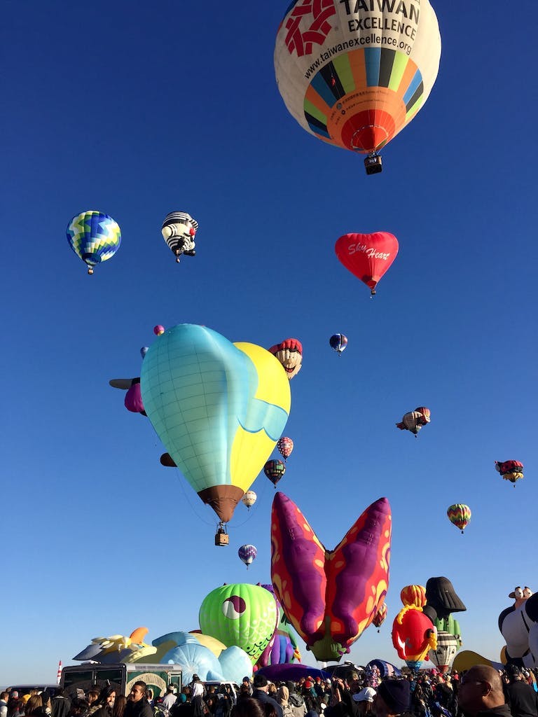 Hot air balloon race, Albuquerque, New Mexico