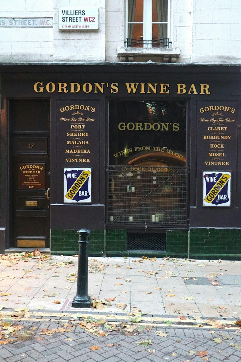 London wine bar