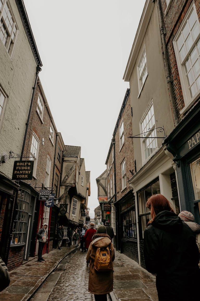 Old street in York